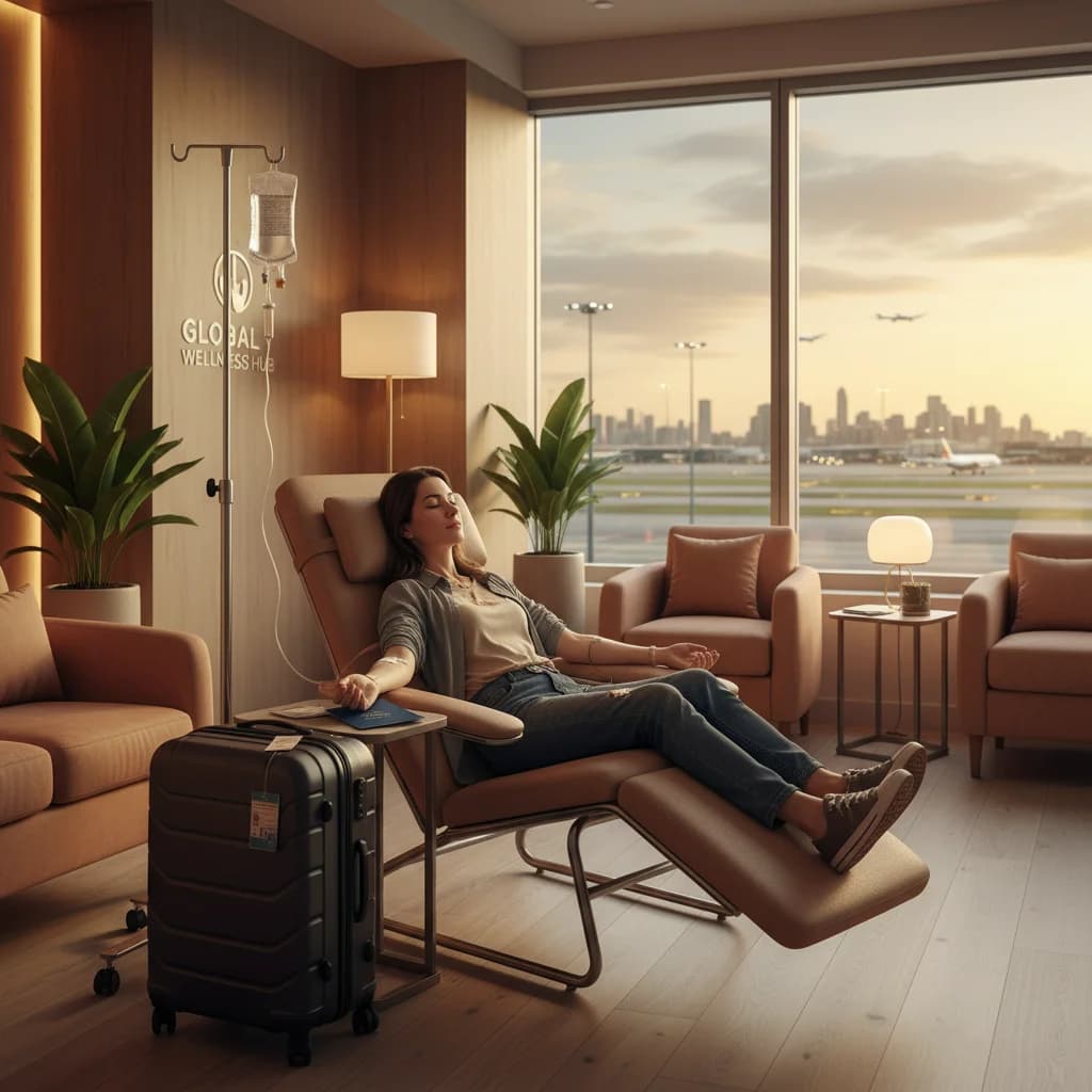 Jet Lag Recovery Drip